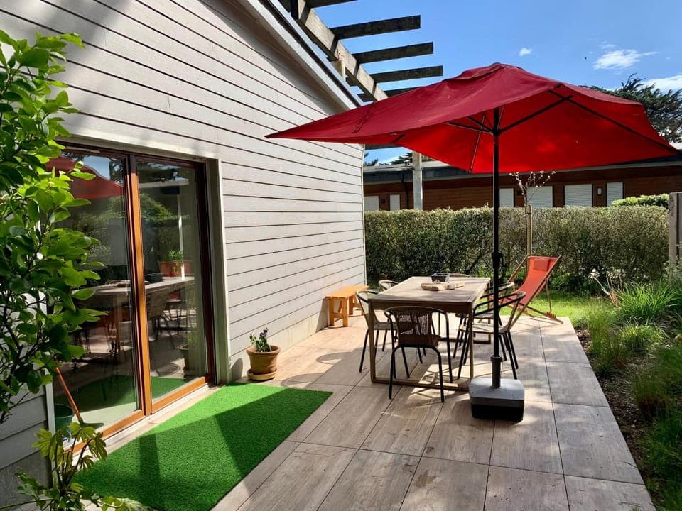 Patio, Garden, View (from property/room), Dining area, Garden view, sunbed