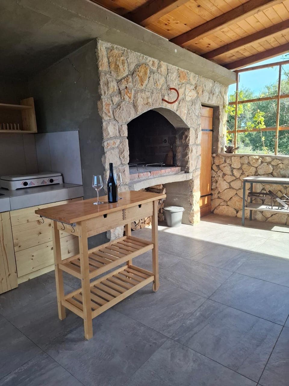 BBQ facilities, Balcony/Terrace, kitchen