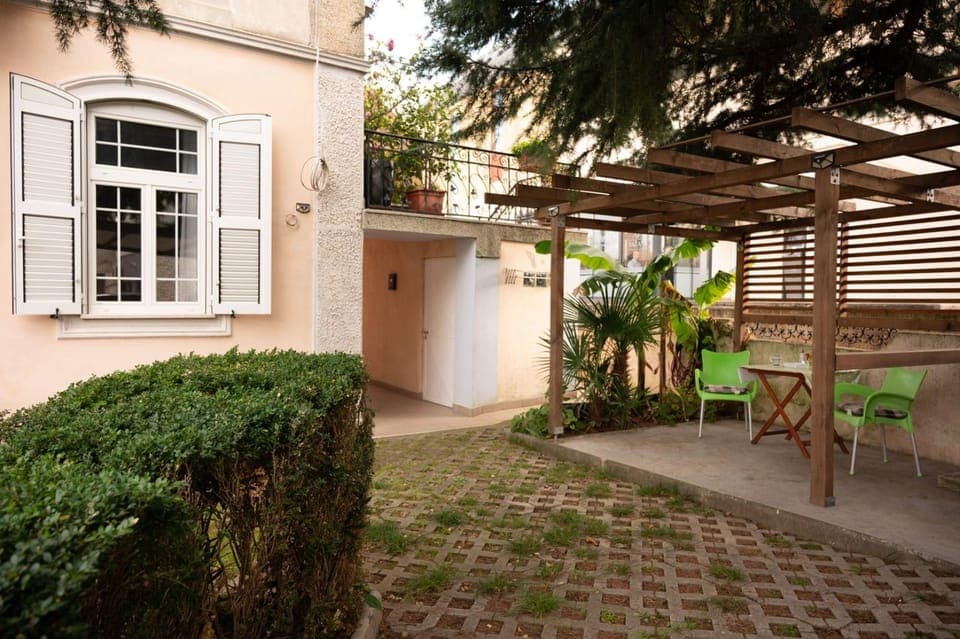 Property building, Garden