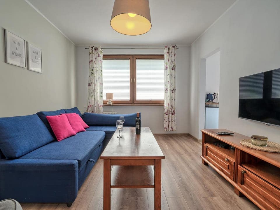 Bed, TV and multimedia, Living room, Dining area