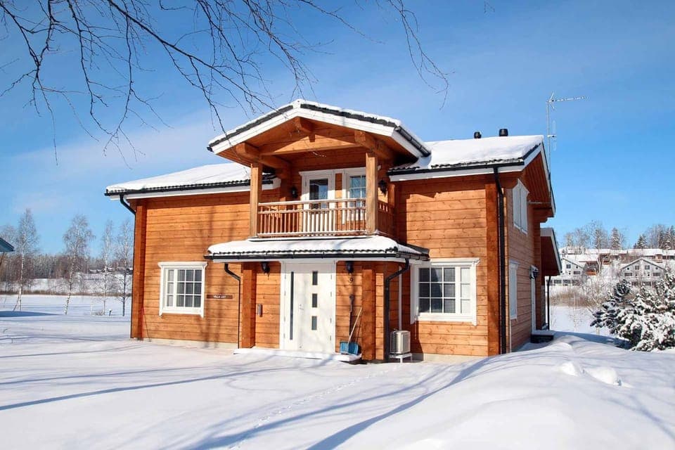 Property building, Day, Winter