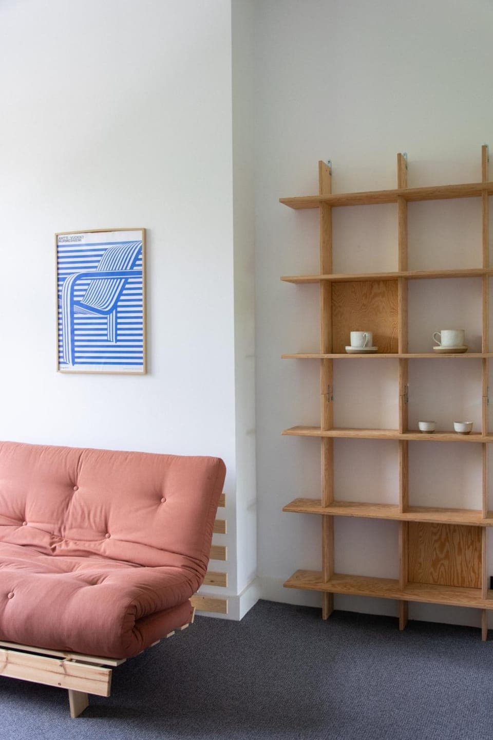 Library, Living room, Seating area