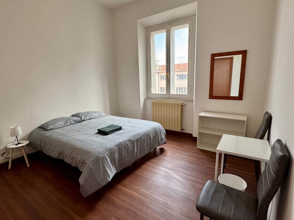 Living room, Photo of the whole room, Bedroom, locker, towels