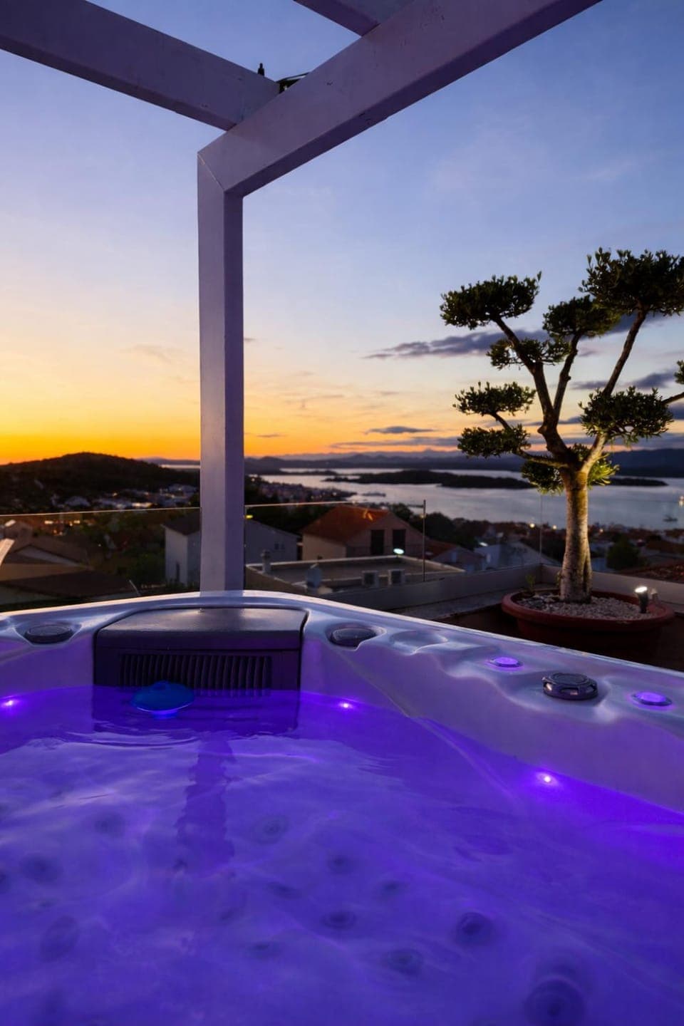 Hot Tub, Sea view, Sunset