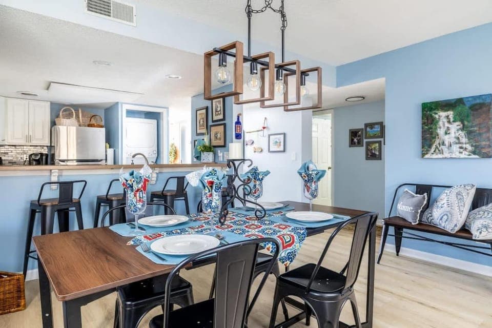Just steps from your private patio to the river House in Townsend