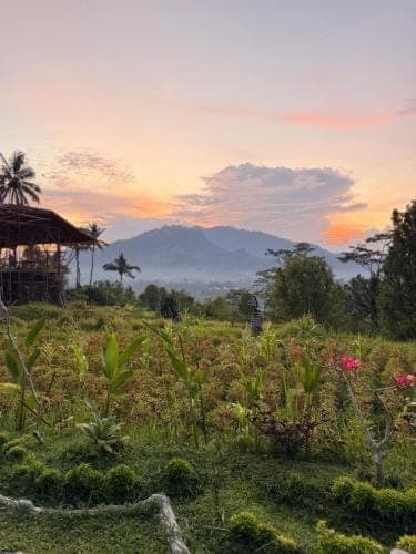 Natural landscape, Mountain view, Sunrise