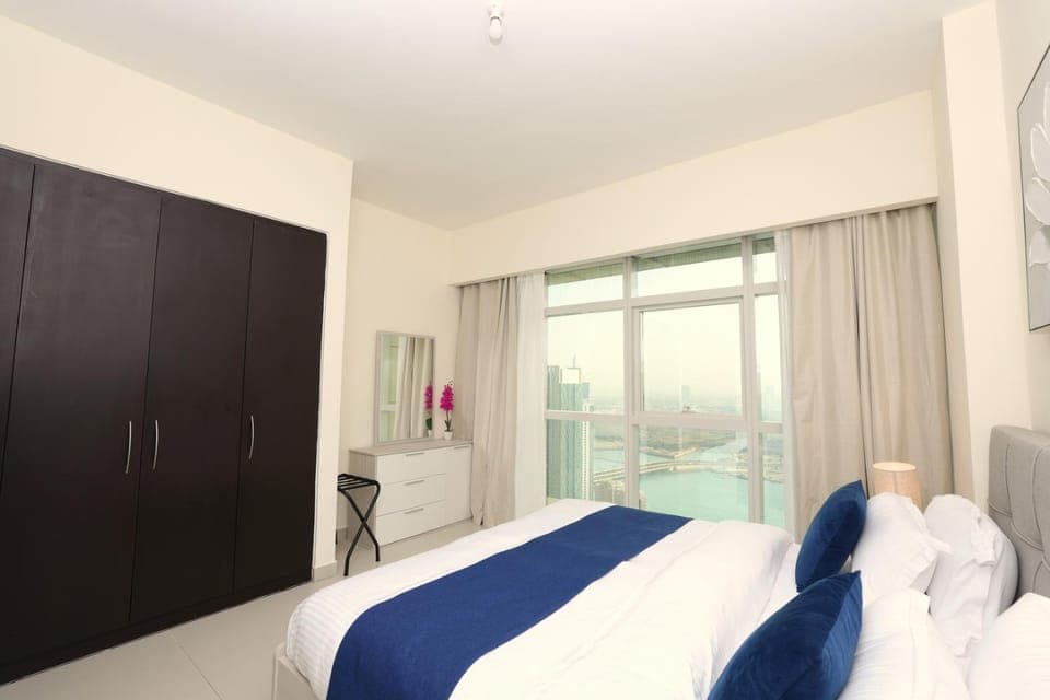 Bedroom, Sea view, wardrobe