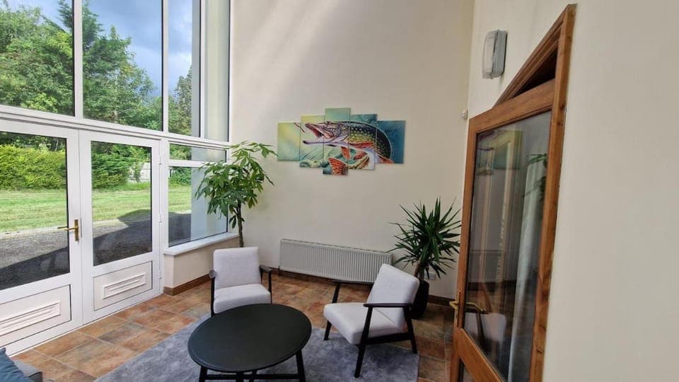 Patio, Seating area, Garden view