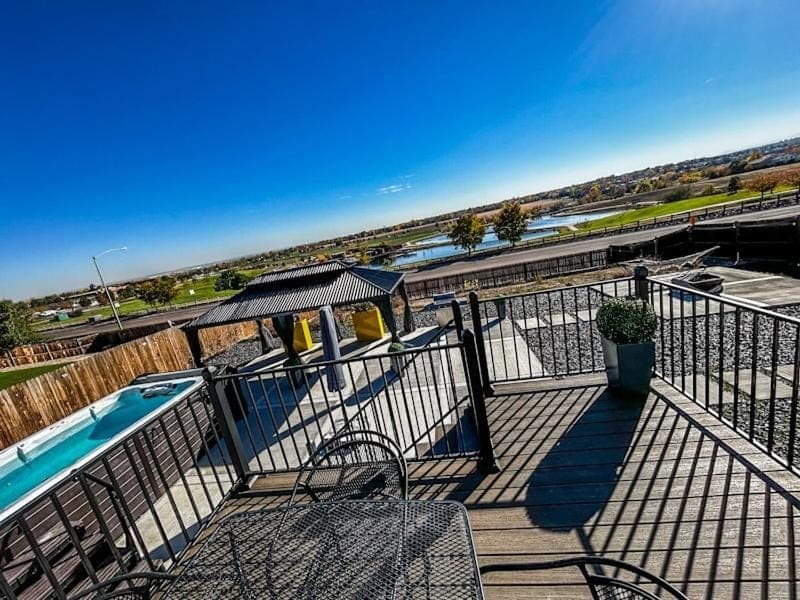 Patio, Hot Tub, Balcony/Terrace, Lake view, Pool view, Swimming pool
