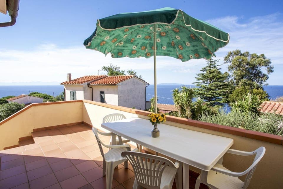 View (from property/room), Balcony/Terrace, Sea view