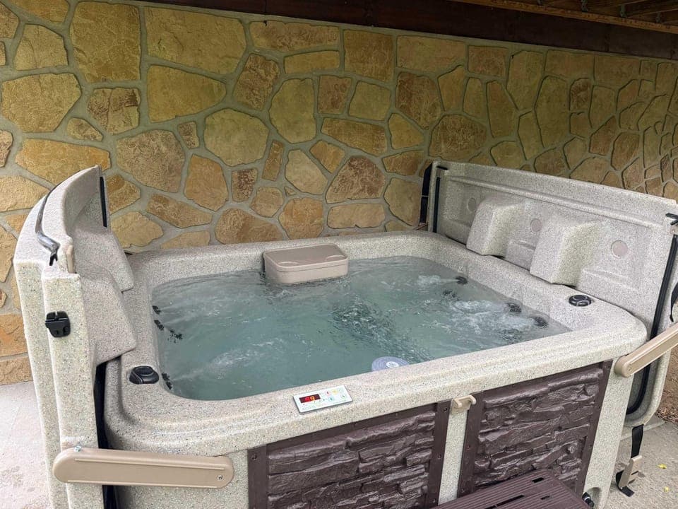 Riverfront Cabin Sleeps 10 Lush Greenery Grill Cabin in Sevier County