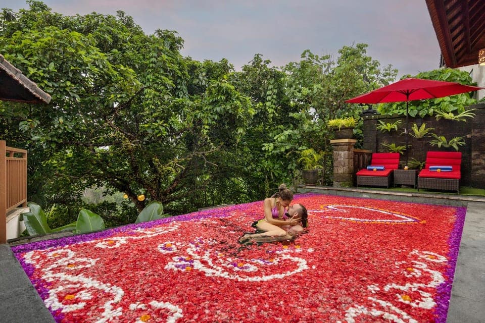 Patio, Day, Garden, Garden view, Pool view, Swimming pool, sunbed