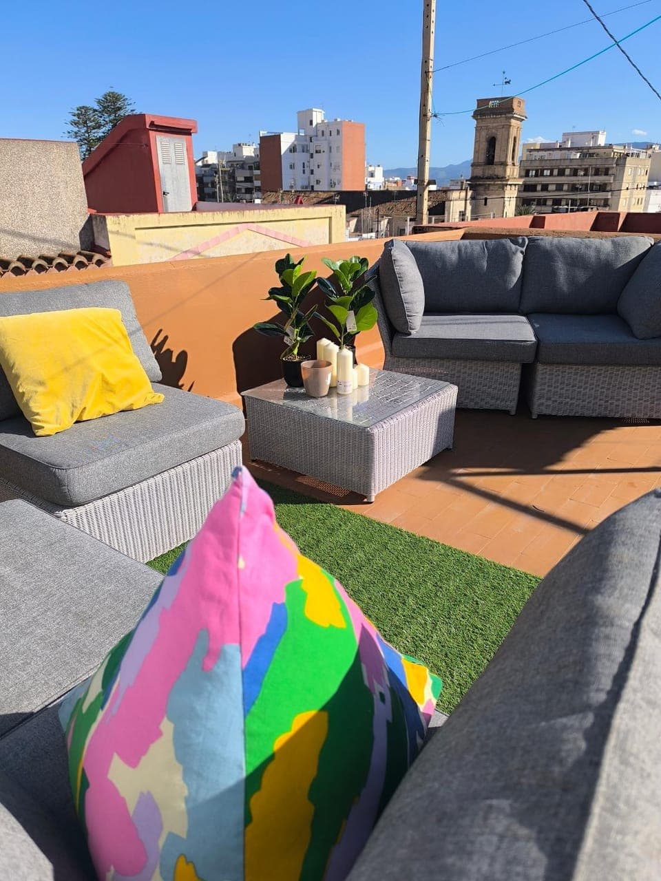 Patio, Day, Balcony/Terrace, Seating area