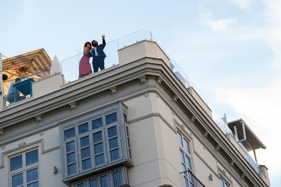 People, Balcony/Terrace, group of guests