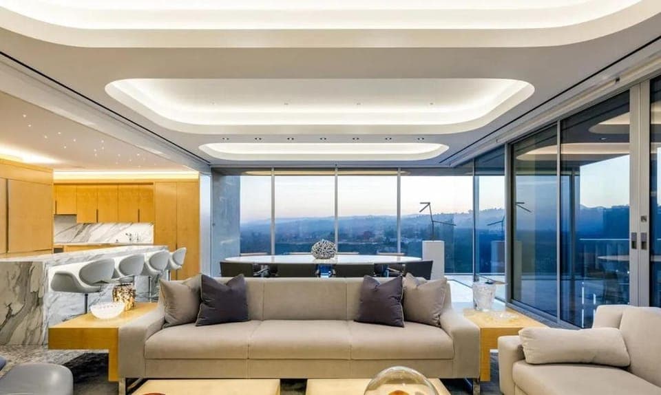 Spacious 3-Bedroom Condo with Panoramic City Views Apartment in West Hollywood