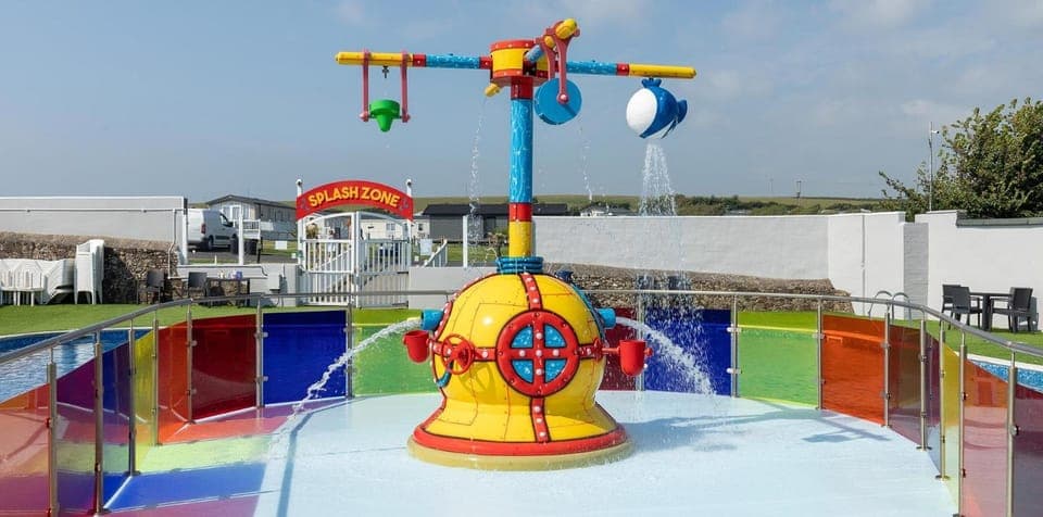 Aqua park, children