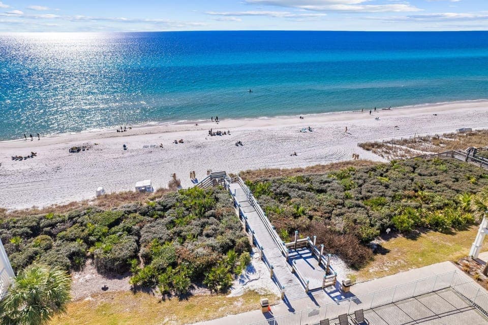 Neighbourhood, Natural landscape, Bird's eye view, Beach