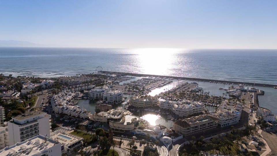 Summer, City view, Sea view