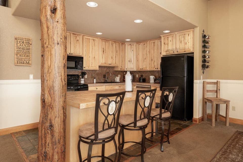 Kitchen or kitchenette, Seating area, Dining area, furniture, kitchen
