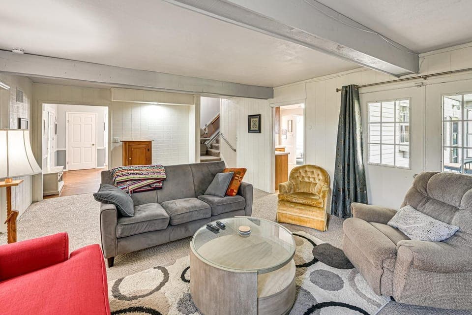 Group Getaway w/ Game Room, 3 Mi to Notre Dame House in Granger