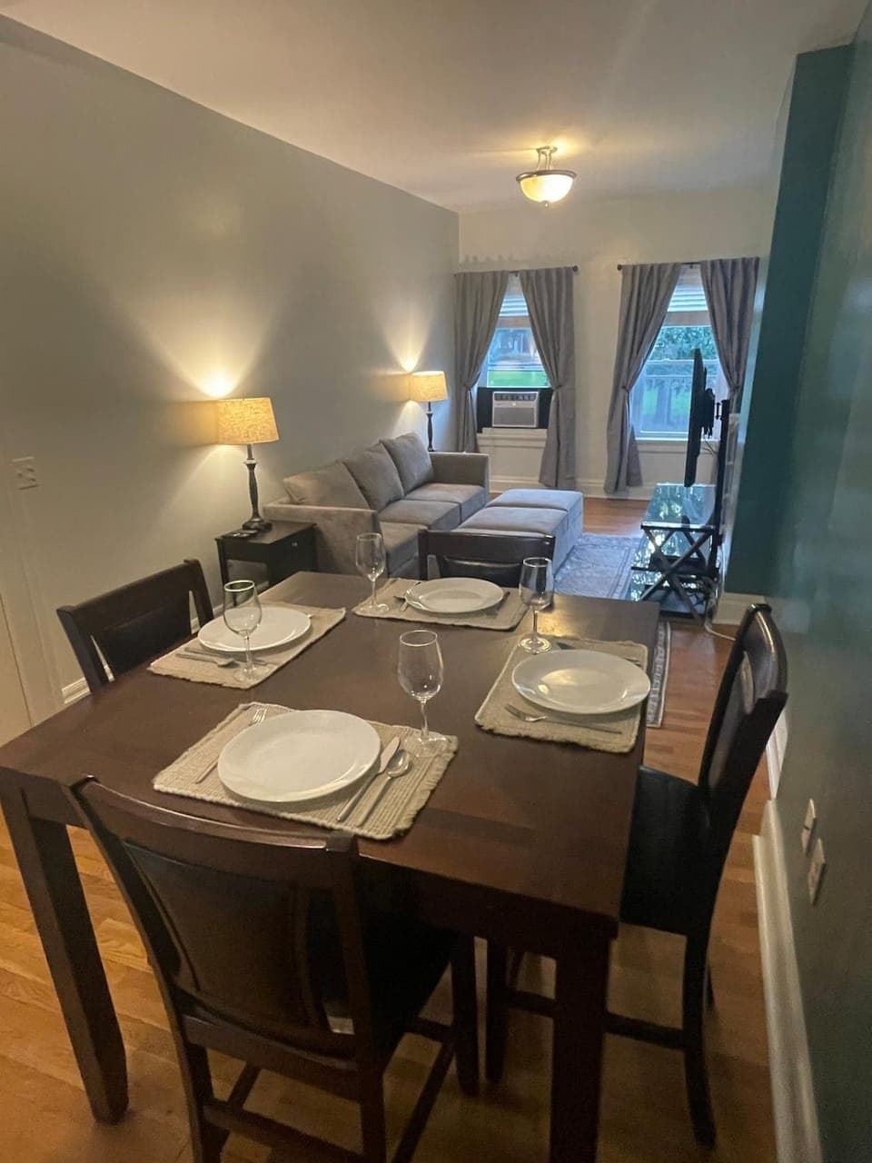 Living room, Dining area