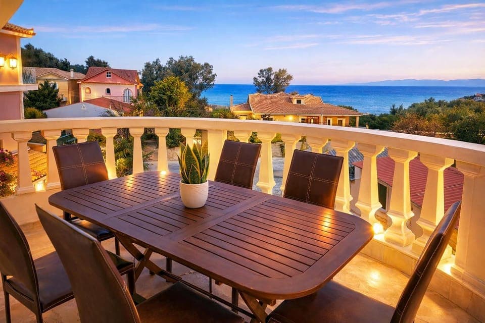 Patio, Natural landscape, View (from property/room), Balcony/Terrace, Sea view