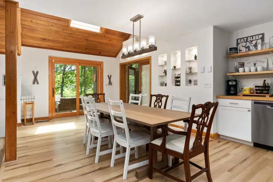 Kitchen or kitchenette, Dining area