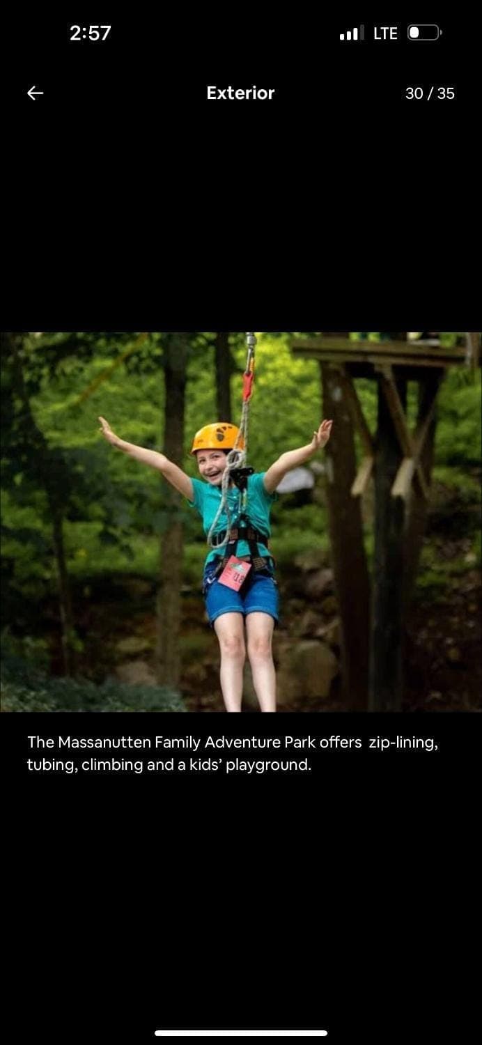 The 4 season at palmer Campground/ 
RV Resort in Massanutten
