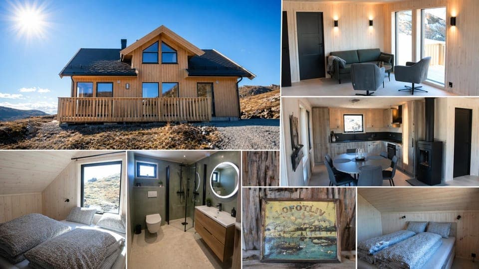 Chalet Glåpen Chalet in Lofoten