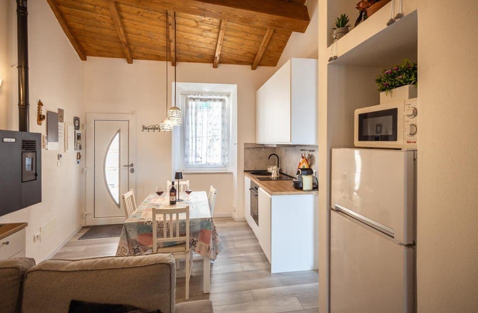 TV and multimedia, Coffee/tea facilities, Kitchen or kitchenette, Food and drinks, Dining area, minibar, oven, stove