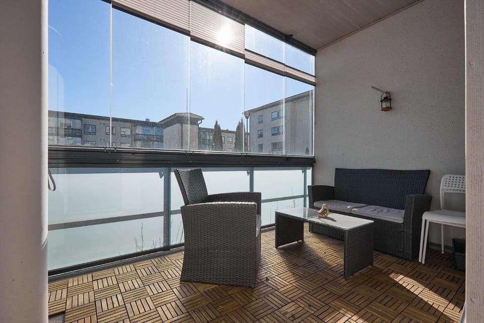 View (from property/room), Balcony/Terrace, Inner courtyard view