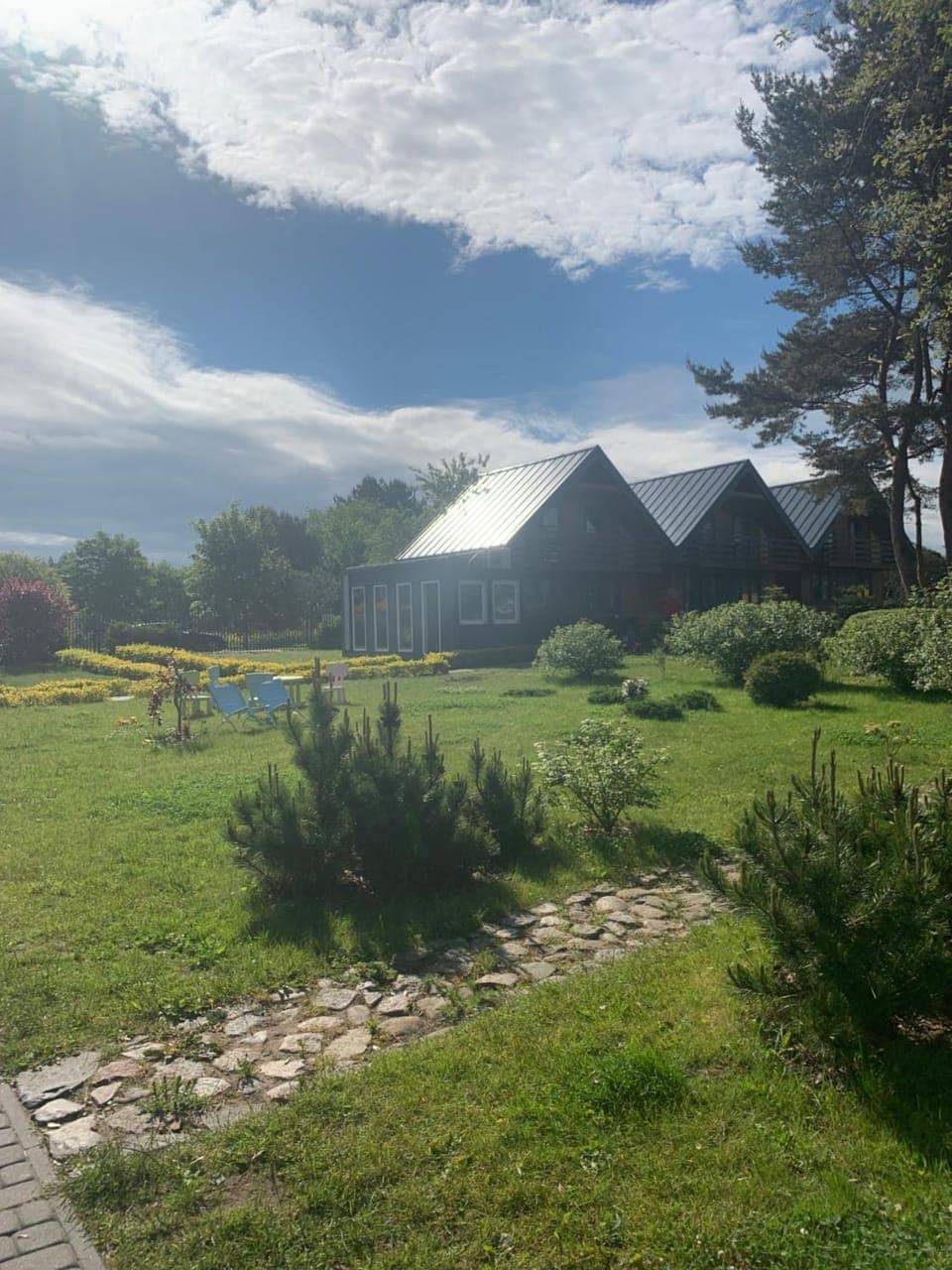 Property building, Garden