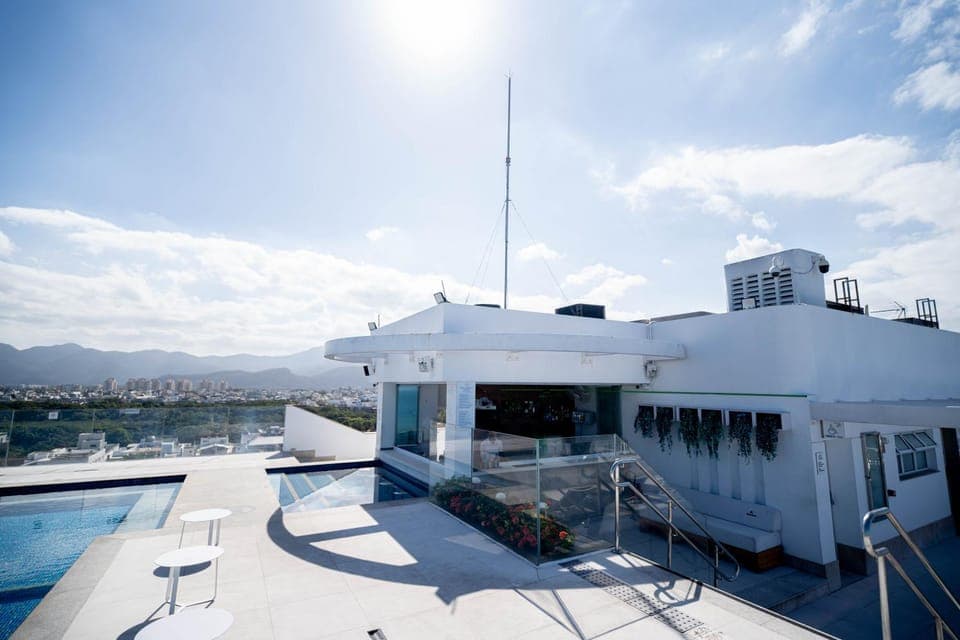 Natural landscape, Pool view, Swimming pool