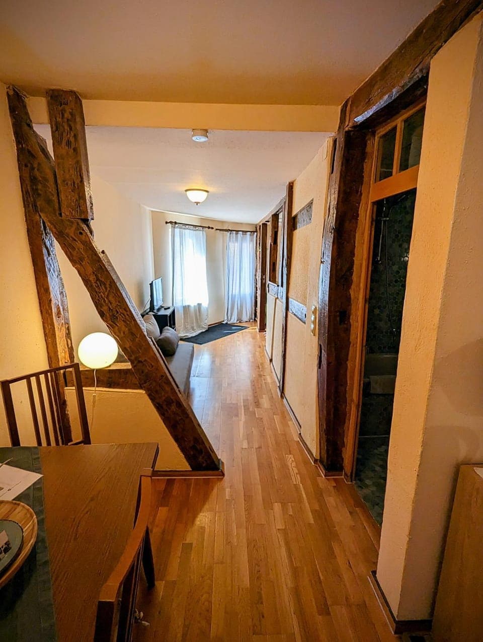 Bathroom, Dining area