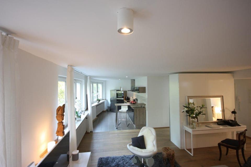 Kitchen or kitchenette, Living room