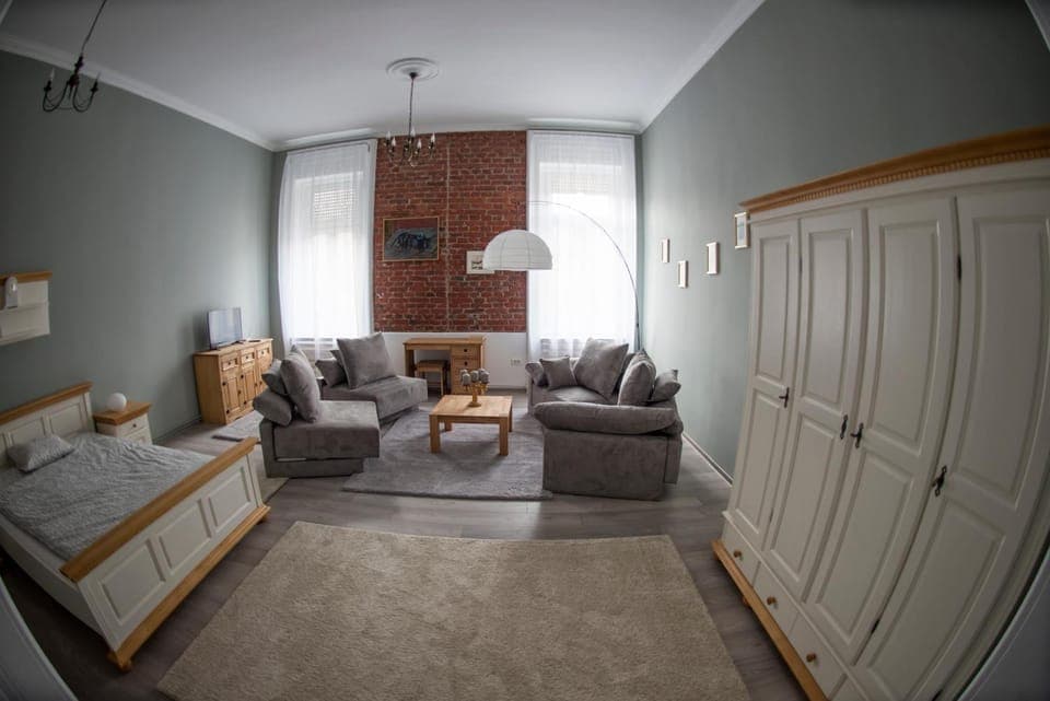 Living room, Bedroom