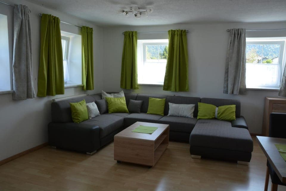 Living room, Landmark view, Mountain view