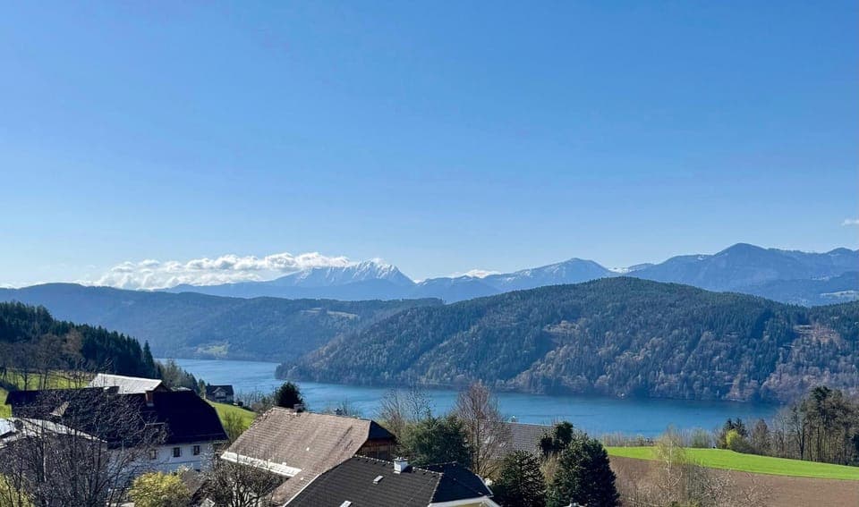 Lake view, Mountain view