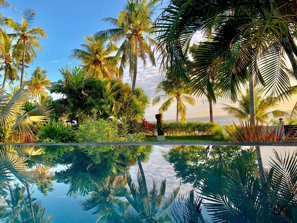 Swimming pool, Sunrise