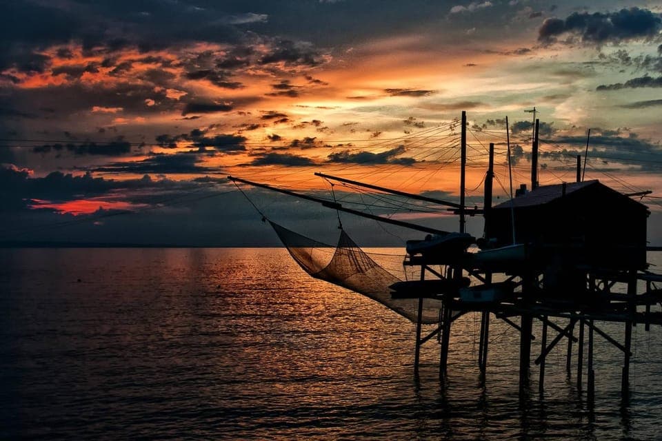 Off site, Natural landscape, Summer, Logo/Certificate/Sign, Sunset