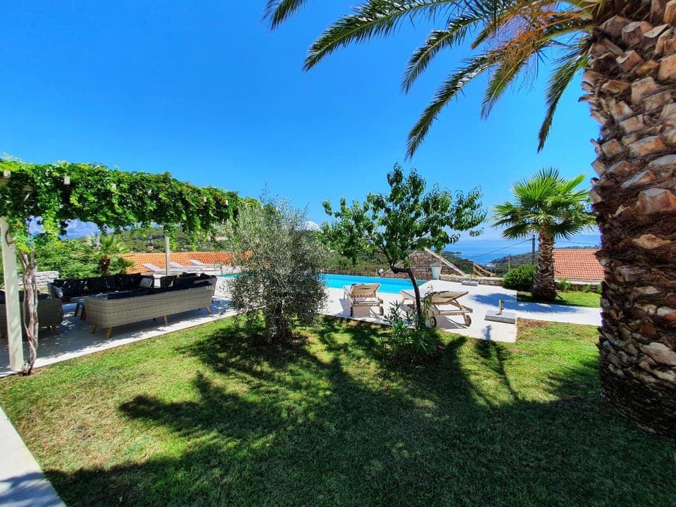 Garden, Seating area, Pool view, Sea view, Swimming pool