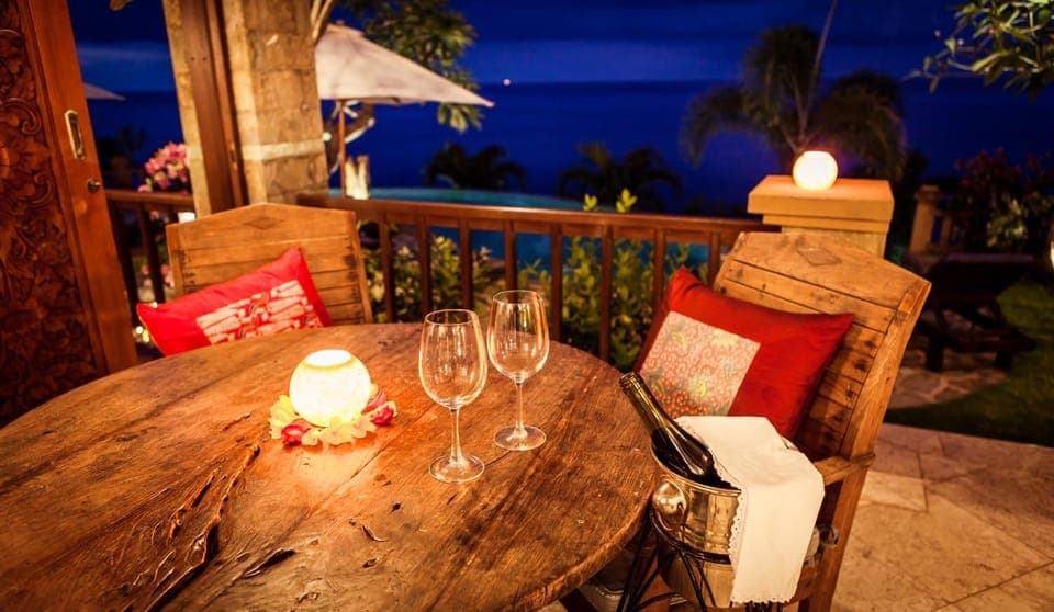 Balcony/Terrace, Garden view, Pool view, Sea view, Alcoholic drinks