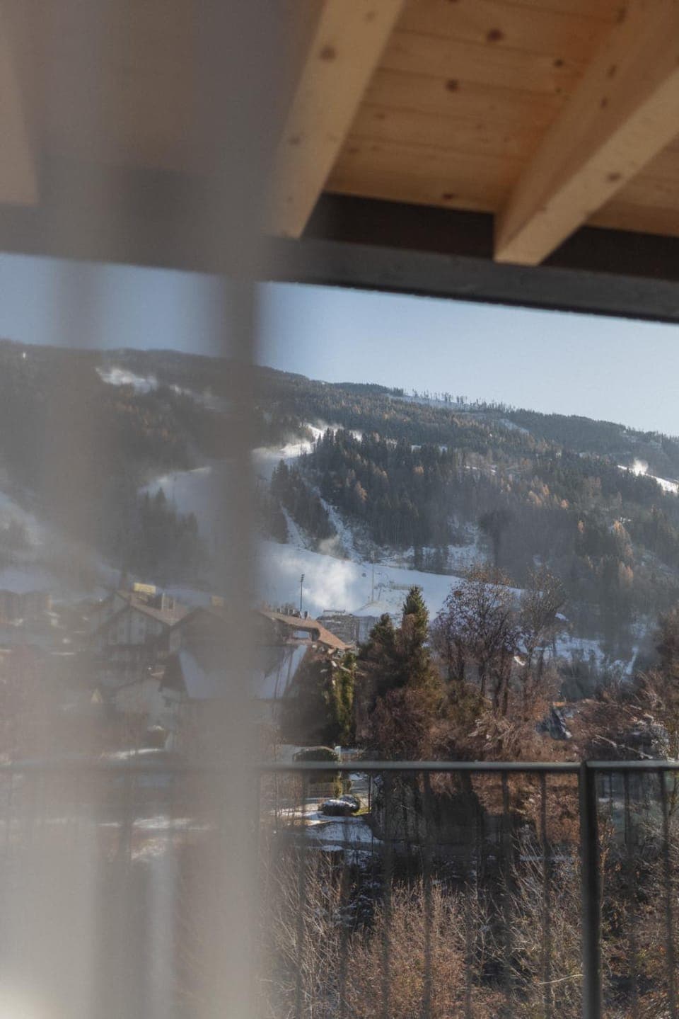 Day, Natural landscape, Winter, Mountain view