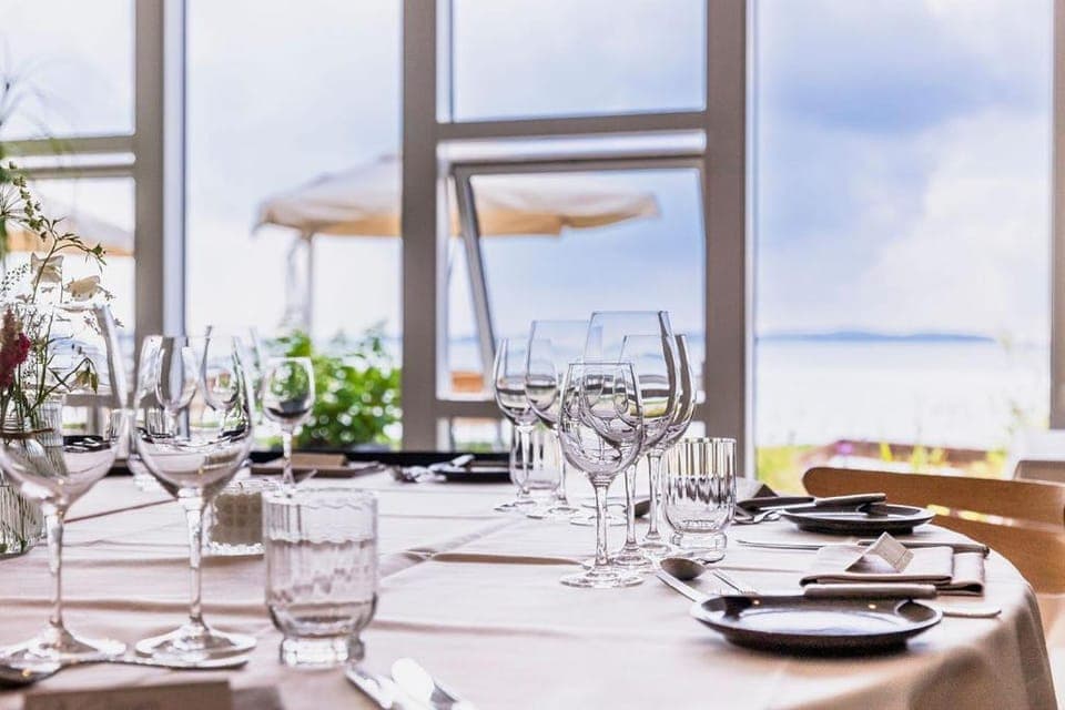 Restaurant/places to eat, Dining area, Sea view