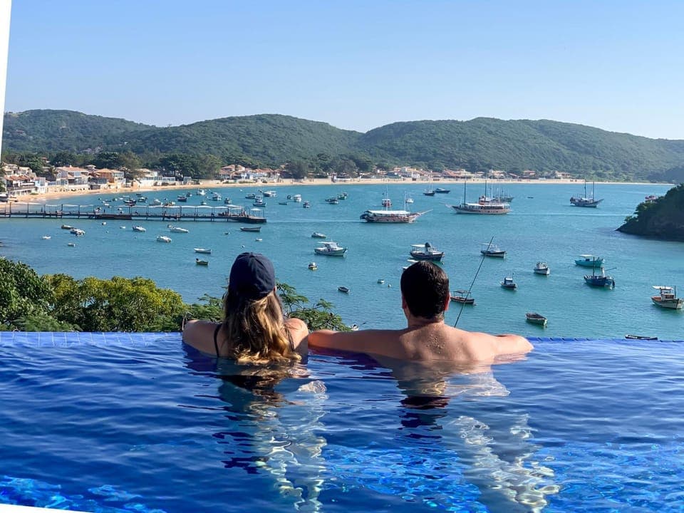 Pool view, Sea view, Swimming pool