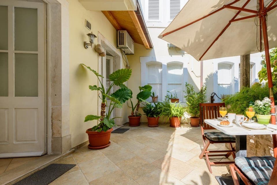Patio, Seating area, Garden view