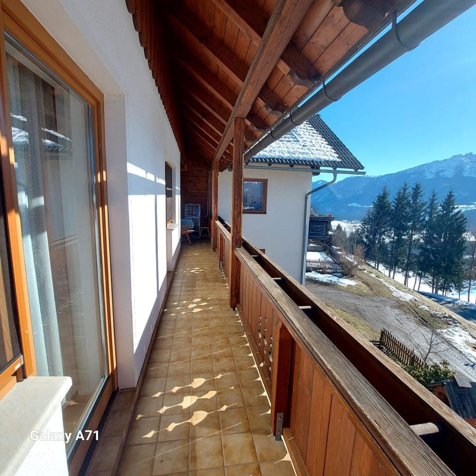 View (from property/room), Balcony/Terrace, Mountain view