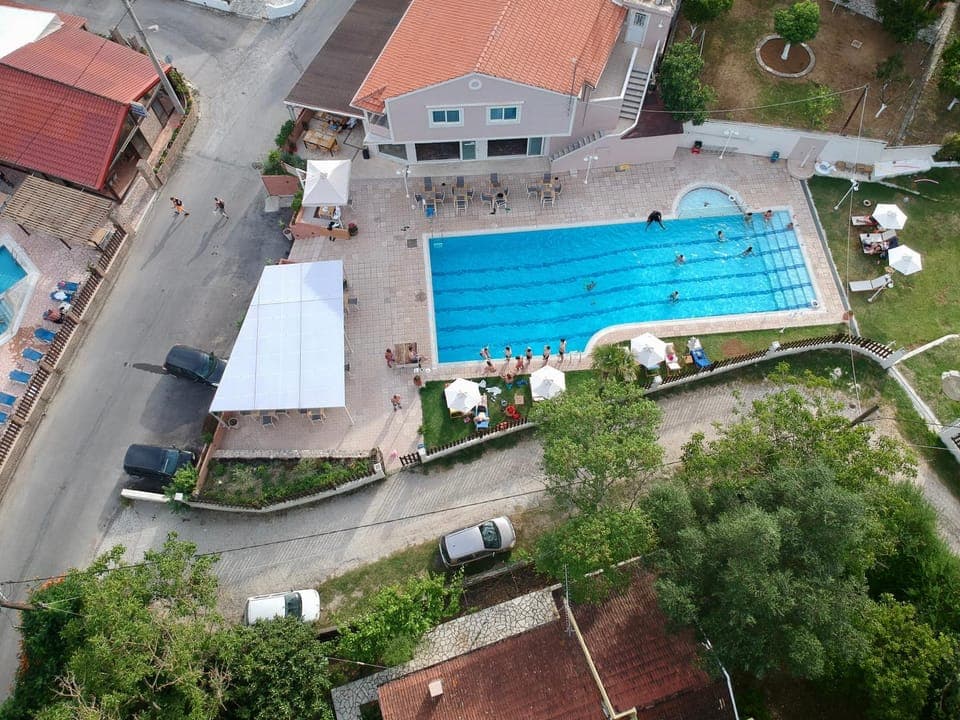 Bird's eye view, Pool view, Swimming pool