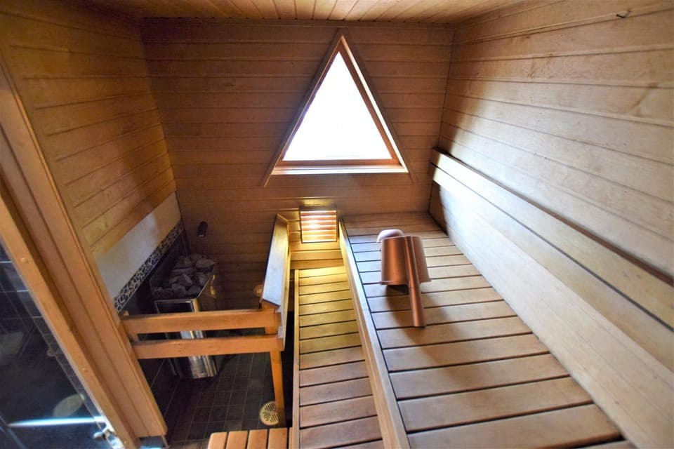 Sauna, Sea view