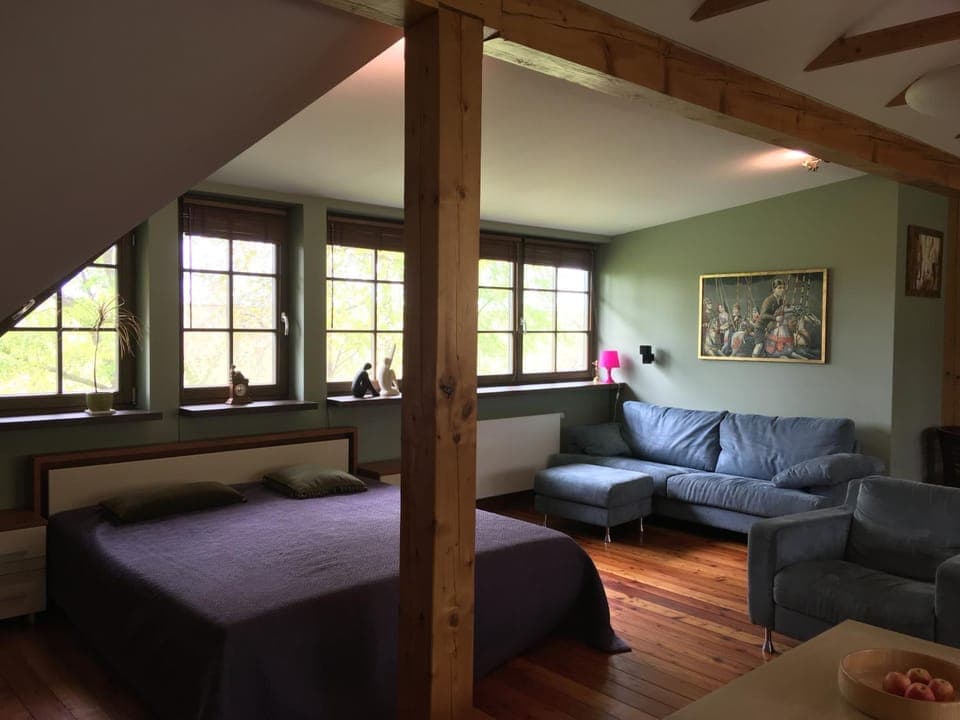 Living room, Bedroom